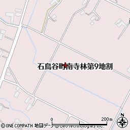 岩手県花巻市石鳥谷町南寺林周辺の地図