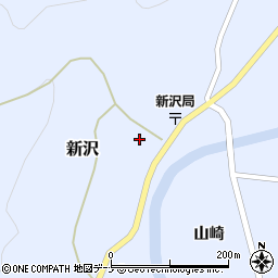 秋田県由利本荘市新沢小坂121周辺の地図