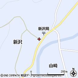 秋田県由利本荘市新沢小坂122周辺の地図