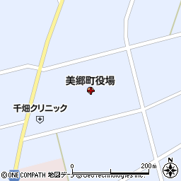 秋田県仙北郡美郷町周辺の地図