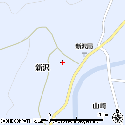 秋田県由利本荘市新沢小坂120周辺の地図