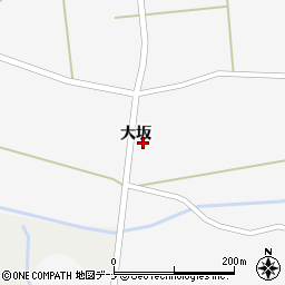 秋田県美郷町（仙北郡）浪花（大坂）周辺の地図