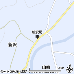 新沢郵便局 ＡＴＭ周辺の地図