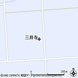 秋田県仙北郡美郷町土崎三井寺周辺の地図