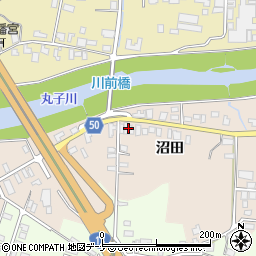 東急クリーニング仙北町店周辺の地図