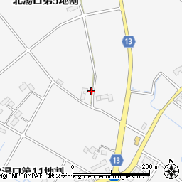 岩手県花巻市北湯口第５地割300周辺の地図