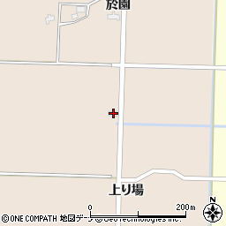 秋田県大仙市高梨於園161周辺の地図