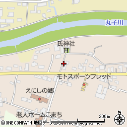 秋田県大仙市高梨水里周辺の地図