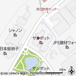 サンポット株式会社　花巻工場周辺の地図