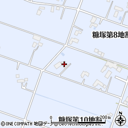 岩手県花巻市糠塚第１０地割周辺の地図