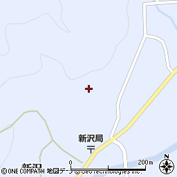 秋田県由利本荘市新沢石田1周辺の地図