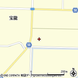 秋田県大仙市払田下川原周辺の地図