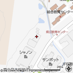 株式会社シャノン　花巻工場周辺の地図