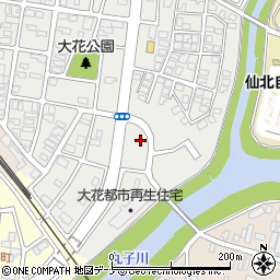 セキスイハイム東北株式会社　大曲展示場周辺の地図