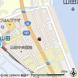 ＥＮＥＯＳセルフ山田町中央ＳＳ周辺の地図