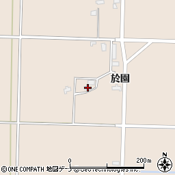 秋田県大仙市高梨於園83周辺の地図