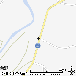 秋田県大仙市南外梨木田331周辺の地図