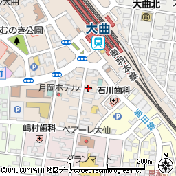 月岡洋品店周辺の地図