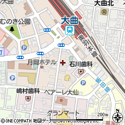 月岡洋品店周辺の地図