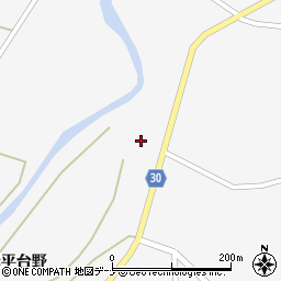 秋田県大仙市南外梨木田333-1周辺の地図
