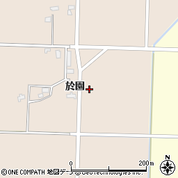 秋田県大仙市高梨於園50周辺の地図