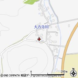 秋田県大仙市蛭川石山下周辺の地図
