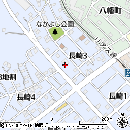 岩手県下閉伊郡山田町長崎3丁目9周辺の地図