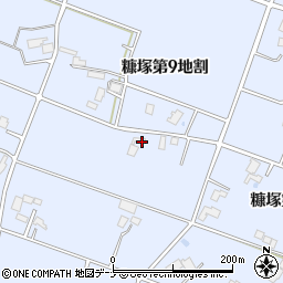 岩手県花巻市糠塚第９地割周辺の地図