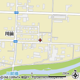 秋田県大仙市戸地谷川前231-3周辺の地図