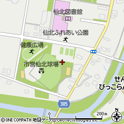 秋田県大仙市堀見内（元田茂木）周辺の地図