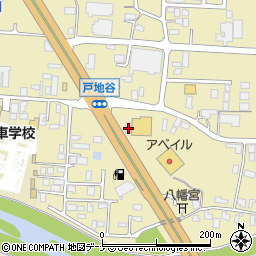 秋田県大仙市戸地谷川前359周辺の地図