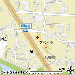 秋田県大仙市戸地谷川前356周辺の地図