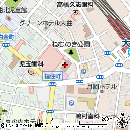 秋田おばこ農業協同組合　本店営農経済部介護福祉課周辺の地図