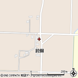 秋田県大仙市高梨於園15-2周辺の地図