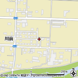 秋田県大仙市戸地谷川前231-5周辺の地図