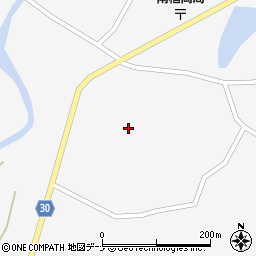 秋田県大仙市南外梨木田310周辺の地図