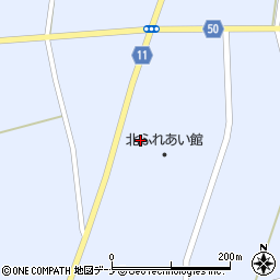 美郷町北体育館周辺の地図