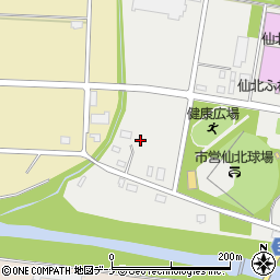 秋田県大仙市堀見内元田茂木91周辺の地図