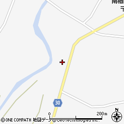 秋田県大仙市南外梨木田442周辺の地図