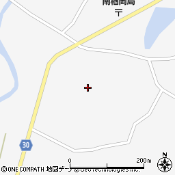 秋田県大仙市南外梨木田311周辺の地図
