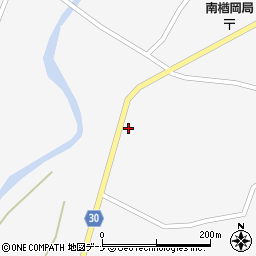 秋田県大仙市南外梨木田341周辺の地図