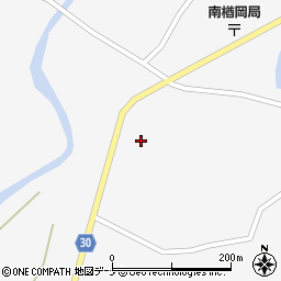 秋田県大仙市南外梨木田344周辺の地図
