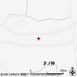 秋田県仙北郡美郷町浪花蛇ノ崎周辺の地図