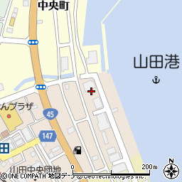 石山水産株式会社冷凍工場周辺の地図