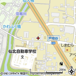 秋田県大仙市戸地谷大和田362-1周辺の地図