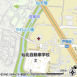 秋田県大仙市戸地谷大和田367周辺の地図