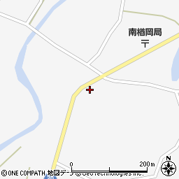 秋田県大仙市南外梨木田353-3周辺の地図