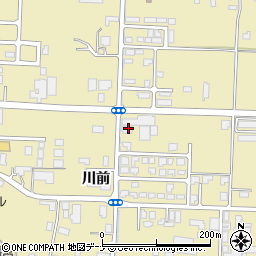 秋田県大仙市戸地谷川前285周辺の地図