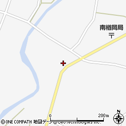 秋田県大仙市南外梨木田352周辺の地図