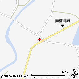 秋田県大仙市南外梨木田382周辺の地図